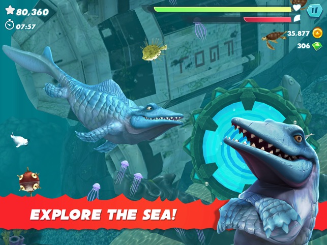 Hungry Shark hunting